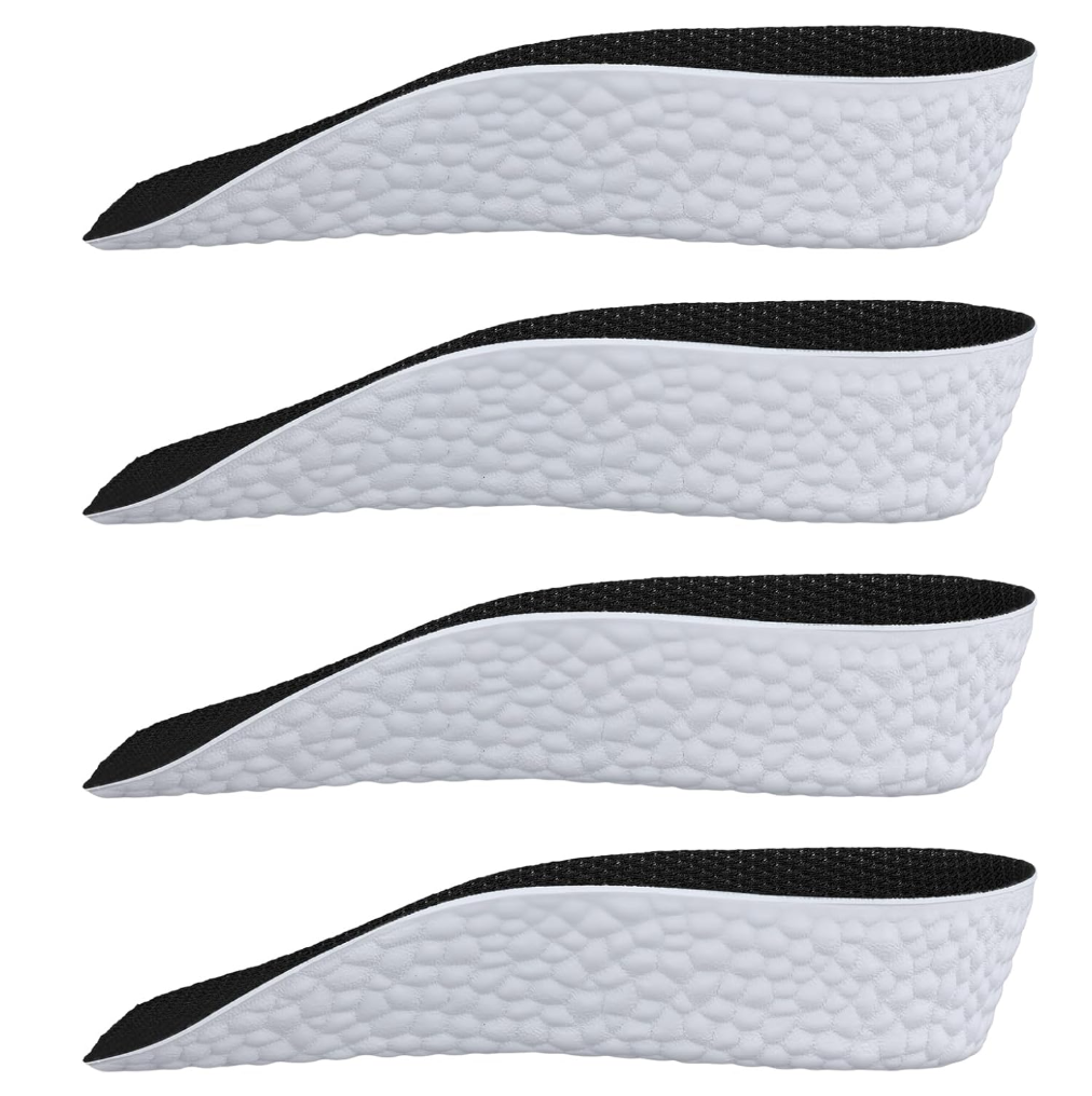 Orthopedic High Pads, 3.5 CM Orthopedic High Heel Pads Arch Support Insoles High Pads Orthopedic Height Increase Insoles for Men Women(Black)