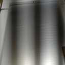 LOAAO 22X30 Inch Bathroom Mirror with Wood Grain Colored Metal Frame, Rounded Rectangle Metal Framed Bathroom Mirror, Anti-Rust, Hangs Horizontally or Vertically