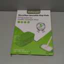 Mop Pads for Swiffer Sweeper Reusable Microfiber 5PCS Dry Wet Replacement Mop Pad Refills Sweeping Mopping Cloths for Floor Cleaning (Green)