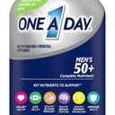 One A Day Mens 50+ Healthy Advantage Multivitamin, Multivitamin for Men with Vitamins A, C, E, B6, B12, Calcium and Vitamin D, Tablet, 200 Count (Pack of 1)