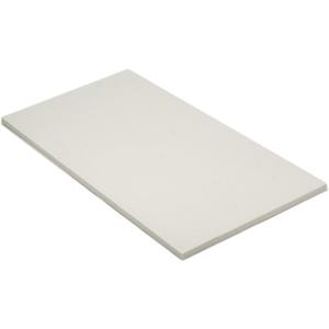 Lynn Manufacturing Universal Baffle Board, 2100F, 21'' x 11-3/4'' x 1/2'', for Wood Stove, High Temperature Rated, Ceramic Fiber Alternative, Rigid, 2250A