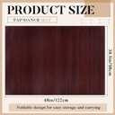 Foldable Tap Dance Floor Mat for Tap Dancing 3.22 x 4 ft