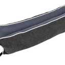 Duck Brand Weighted Door Draft Stopper, Block Drafts, Dust, Bugs, Light, & Reduce Noise, Ideal for Doors and Windows up to 36" Wide, Under Door Draft Stop Covers Gaps up to 3", 1-Pack, Dark Gray