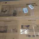 Art3d PVC Ceiling Tiles, 2'x2' Plastic Sheet in White (12-Pack), 24"x24"
