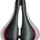 Width Adjustable Bike Seat - Comfortable Prostate Friendly Bicycle Saddle Suitable for Mountain, Road, City and Stationary Exercise Bikes