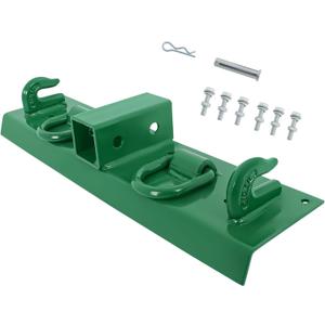 Autoparts 4.96 W x 21.93 Heavy Duty Bolt on Compact Tractor Grab Hooks 2 Receiver Replacement for 1025R 2320 2520 2720 2025R 2032R 2038R 3032E 4010 4100 4110 4115