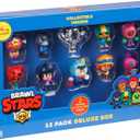 Brawl Stars Collectible Figures Pack - 12 Toys Featuring Rare and Mystery Characters | Officially Licensed | Perfect for Video Gamer Gifts and Party Supplies