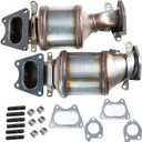 Catalytic Converter Bank 1 and 2 LH Replaces 674-850 RH 674-849 Compatible with Honda Odyssey 2005-2007 3.5L,Compatible with Acura MDX Honda Accord Pilot Odyssey 2003-2009
