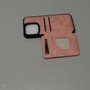 Vinich for iPhone 16 Pro Wallet Case with Card Holder, RFID Blocking Credit Slots Kickstand Shockproof Phone Cover Fit for iPhone 16 Pro 6.3" Rose Pink