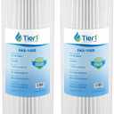 Tier1 Spa Filter Cartridge Replacement for Saratoga Spa  2 Pack | Compatible with PSG27.5P2, FC-0197, 817-0014 | 11-3/8" x 4-3/4" | Trilobal Fabric | Washable & Reusable | High Flow Filter