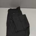 Amazon Essentials Men's Slim-Fit Wrinkle-Resistant Stretch Dress Pant (38W x 30L, Black)