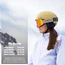 Smith Rodeo Snow Helmet Adult Ski & Snowboard Helmet with MIPS Technology, Adjustable Fit, Ear Padding & Ventilation Head Protection for Men & Women