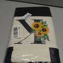 Sunflower Tote with Zipper Pocket, 13oz Monogram Tote Bags for Women, Birthday, Christmas, Teacher Gifts