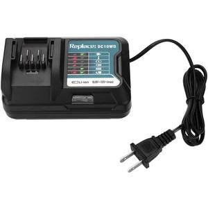 12V DC10WD Charger Compatible with Makita BL1040B BL1020B BL1021B BL1016 Bl1041B Battery Replace for Makita 10.8V-12V DC10WD DC10SB DC10WC DF031D