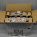 CASABREWS CM5418 Espresso Machine 20 Bar, Compact Espresso Maker with Steam Milk Frother, Stainless Steel Coffee Machine with 34oz Removable Water Tank for Cappuccino, Gift for Women or Men, Silver