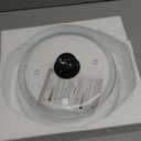 Bezrat Microwave Tall Glass Plate Cover | Splatter Guard Lid with Easy Grip Silicone Handle Knob | 100% Food Grade | BPA Free and Dishwasher Safe | 10 Inch (Black-)