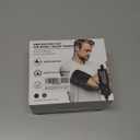 sticro Upper Arm Heating Pad for Bicep Tendonitis Pain Relief, Heated Arm Wrap for Biceps & Triceps Muscle Strains, Adjustable Bicep Brace with 3 Heat & 5 Timers Settings for Men/Women (S/M) (Black)