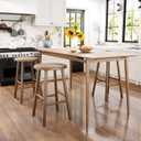 Clear Floor Mat 5x8 for Under Dining Table Plastic Waterproof Non Slip Vinyl Area Rug, Hard Floor Protector Against Spills & Scratches, Easy Clean Carpet Cover for Kitchen, Living Room