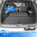 Grand Highlander Floor Mats - Car Mats for 2024-2026 Toyota Grand Highlander 7seats (Include Hybrid, Not for Grand Highlander LE), All Weather Cargo Liner for Grand Highlander Accessories