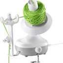 Caydo Yarn Winder, Electric Yarn Winder for Crocheting, Automatic Yarn Cake Winder with Dual Tension Spring Stepless Speed, Compact 7oz Yarn Winder Portable Yarn Spinner, Ideal for Crochet Lovers