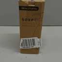 BEAUTURAL Soap Dispenser, Brushed Nickel Stainless Steel Case PET Liner Hand Pump Dispenser, Refillable Liquid Hand Dish soap Dispenser for Bathroom & Kitchen (15.2 OZ / 450ML)