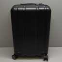 LUGGEX Carry On Luggage 22x14x9 Airline Approved, 100% PC Hard Shell Travel Suitcase with Smooth Spinner Wheels TSA Lock, 20 Inch, Black
