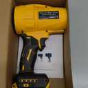 Cordless Leaf & Dust Blower Compatible with DEWALT 20V Battery, Jet Fan with Brushless Motor, Handheld Air Blower for Car Drying, Lawn Care, Home Cleaning (Tool Only)