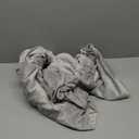 CONRUSER Recliner Chair Covers, 4-Piece Velvet Stretch Recliner Slipcover Single Seat Couch Cover Soft Furniture Protector with Pocket (Light Grey)