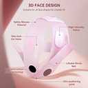 V-Line Mask Chin Up Mask V Shaped Face Mask Chin strap, Soft Silicone Chin Strap V Line Lifting Mask for Women,Jaw Exerciser
