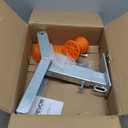 VEVOR Boat Trailer Winch Stand with Roller, Adjustable Height 14.3-21.6 Inches, Boat Winch Mount with U-Bolts for 2-3 Inches W x 3-4 Inches H Trailer Tongue, Fit for Jet Ski, Sailboat, Speedboat