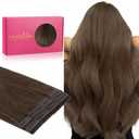 Hair Extension Brown With Clip
