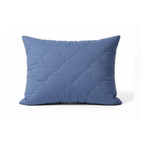 Pillow Quilted sham Color Blue 20 X 30 (51 X 91 CM) 100% Polyester