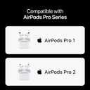 Premium Multi-Flange Eartips for AirPods Pro 1&2 (S/M/L) Always Fits, Never Slips