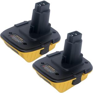 Biswaye DCA1820 Adapter Compatible with De-Walt 18V to 20V Battery, Compatible with De-Walt 20V Max Battery DCB206 DCB201 DCB609 to Replacement for De-Walt 18V XRP Battery DC9096 DC9098 DW9096 DW9099