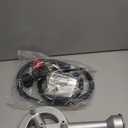 BESTFIRE High Pressure Cast-Iron Propane Burner Head,Round Burner Head with 20 PSIG Adjustable High Pressure Propane Regulator with Hose and Brass Fitting for Propane Burner Head for Cooking Outdoor