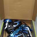 MammyGol Adjustable Boys Inline Skates for Kids with Light up Wheels,Flashing Beginner Roller Skates Blades Toddler and Girls Size 1-4, Medium - Big Kid (1-4US)