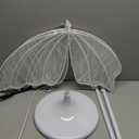 Wedding Butterfly Floor lamp LED Romantic Elegant Decoration Party Atmosphere Props (Diameter 80cm, White)