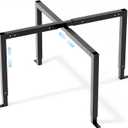 AC Security Cage, Steel Air Safety Conditioner Cage Fence for Round or Square Shape, Adjustable Height and Width, Air Conditioning Unit Fence, Incl Anti-Theft Screws