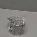 AUNMAS Stainless Steel Seasoning Strainer, Tea Strainer Infuser with Chain, Soup Seasonings Seperation Basket Filter Tea Steeper for Brew Tea (1#)