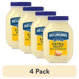 Hellmann's Extra Heavy Real Mayonnaise 4 Pack, 1 Gallon Each