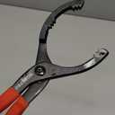 WORKPRO 12" Adjustable Oil Filter Pliers, Wrench Adjustable Oil Filter Removal Tool, Ideal For Engine Filters, Conduit, & Fittings, W114083A