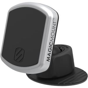 Scosche MPDB MagicMount Pro Magnetic Cell Phone Car Mount with Strong Magnets & 360 Adjustable Head, Adhesive Dashboard Cell Phone Holder Compatible with iPhone, Samsung, Android, Non-MagSafe Devices (1 Pack)