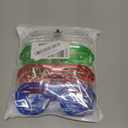 M.best 4 Pack LED Glasses 4 Colors Light Up Glasses Glow In The Dark Party Supplies Favor for Kids Adult Birthday,Raves,Halloween,Christmas, New Year