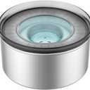 Spill Proof Dog Water Bowl, Food-Grade Stainless Steel Dog Bowl, 3L/100oz Large Capacity, No Splash Water Bowl with Non-Slip Base, Water Bowl for Messy Drinkers [Anti Digging Lip]