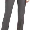 Rekucci Womens Ease into Comfort Fit Barely Bootcut Business Casual Stretch Pants in Regular/Tall/Petite fit (Graphite)