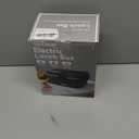 Electric-Lunch-Box-Heated-Food-Warmer 100W Heating Lunchbox for Adults 1.8L Portable Food Heater for Work/Car, 12V/24V/110-230V Lonchera Elctrica Porttil with Fork Spoon (Black)