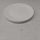 Corelle Winter Frost White Dinner Plates Set (10-1/4-Inch, 5 -Piece)