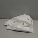 RAINDEWAY Tarps 10x10 Tarp Waterproof,7Mil Thick,Finished Size,UV Resistant,Multipurpose Poly Tarp Cover with Metal Grommets and Reinforced Edges,White Tarps