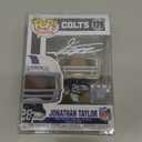 Jonathan Taylor #179 Facsimile Signed Reprint Laser Autographed Funko POP! Football Indianapolis Colts Figurine with Protector Case