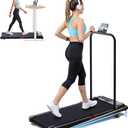 UYOGA 
Portable Walking Pads Treadmill with Incline Handle Bar for Home, 3.0HP Electric Treadmills for Home Small, 0.6-7.6MPH Treadmill with Handles, 2026 Upgrade Treadmills with 350 lb Capacity